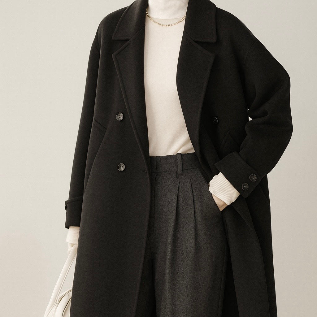 Abrigo de lana para mujer Elegancia y calidez a diario