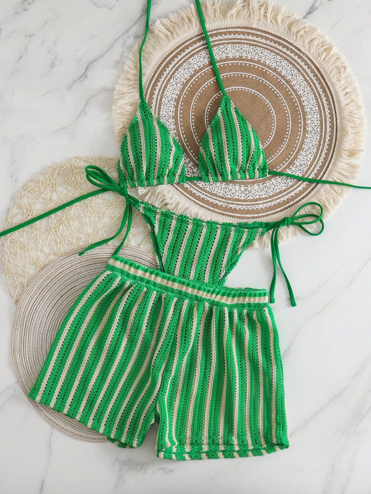 Conjunto de traje de baño de 3 piezas Sienna