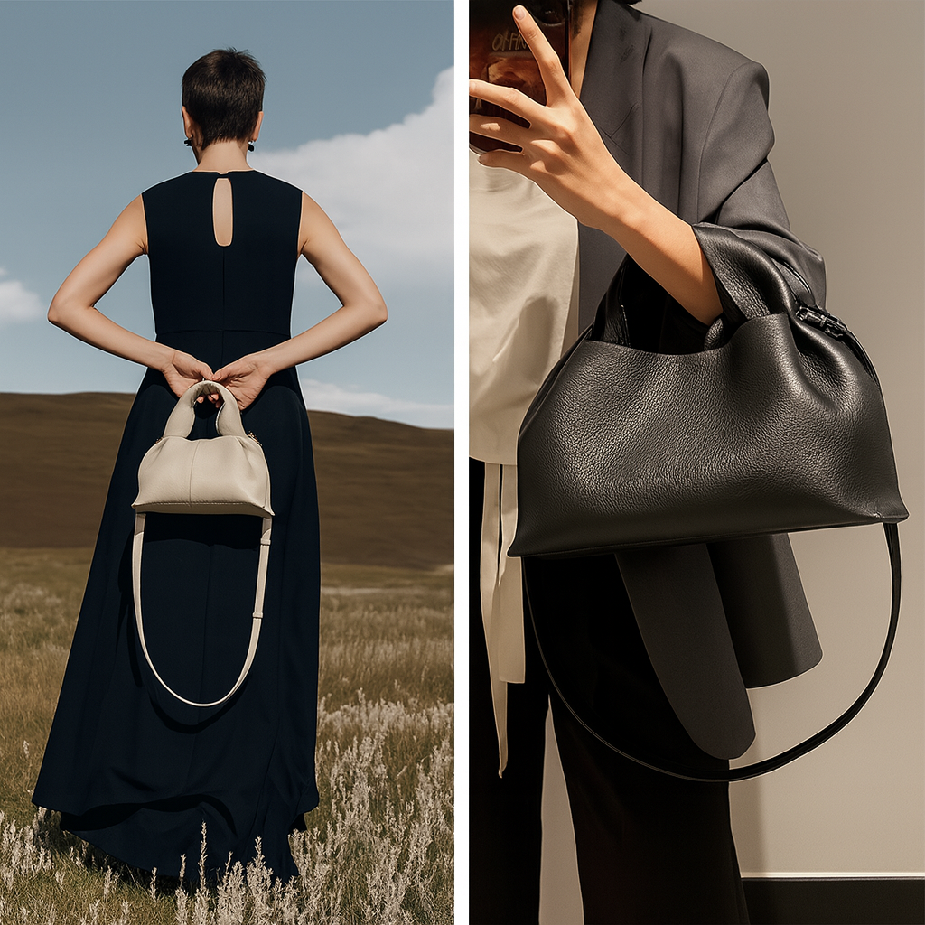 Cloud Bag Bolso de cuero suave