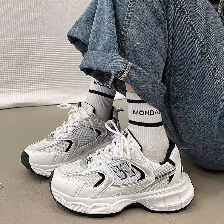 Zapatillas de plataforma para mujer Deportivas y a la moda New Balnace