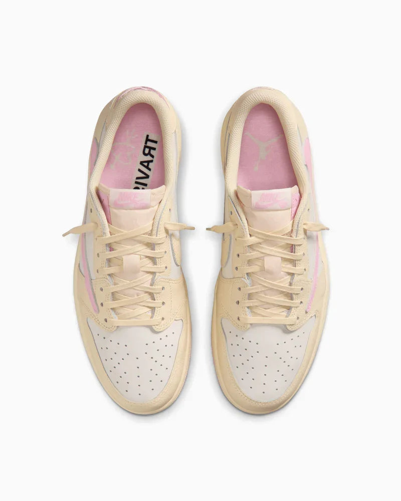 AJ1 Retro Low OG SP Travis Scott Shy Pink ¡Edición limitada!