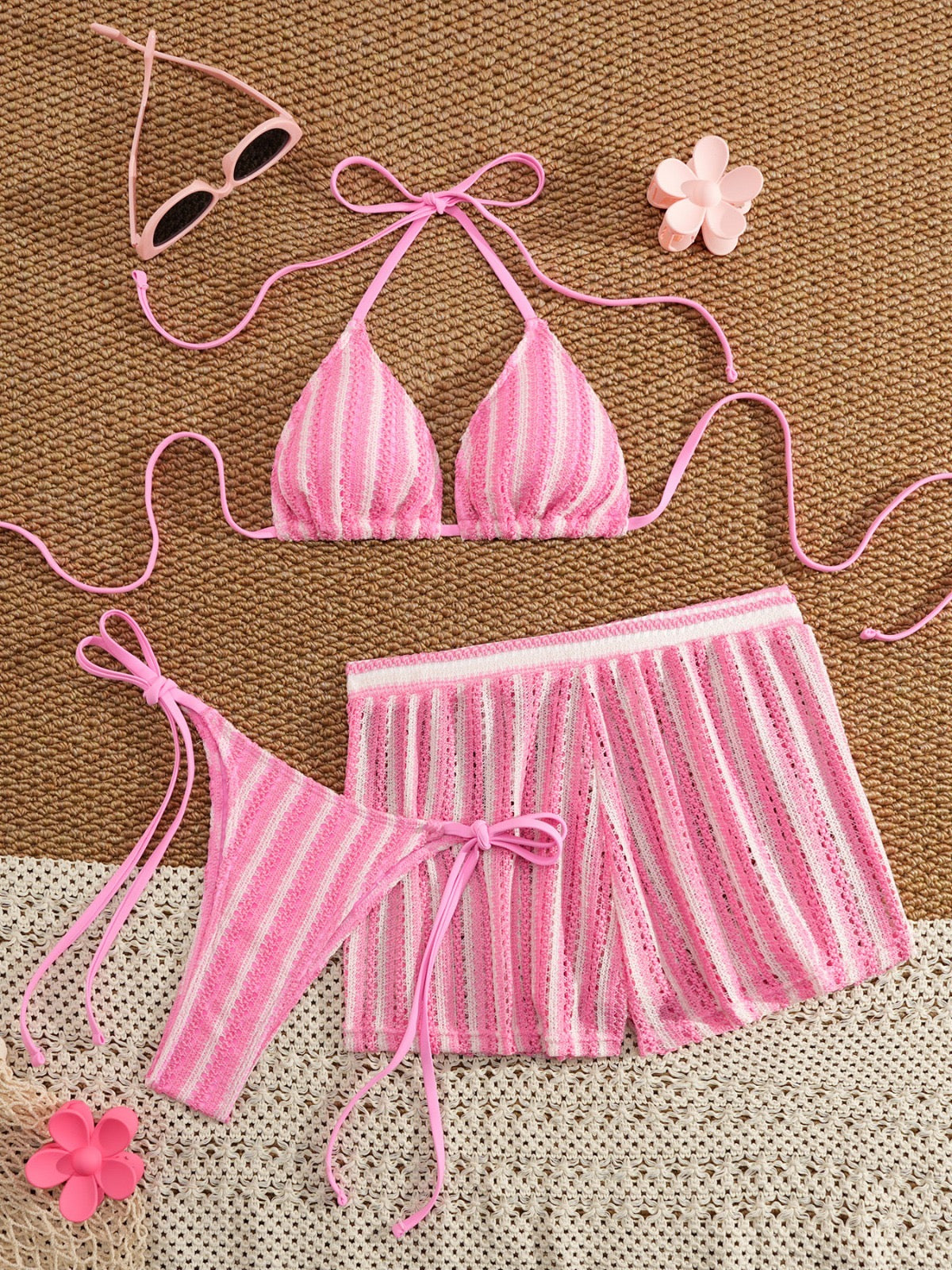 Conjunto de traje de baño de 3 piezas Sienna